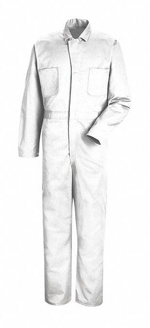 Mens Button Front Cotton Coverall