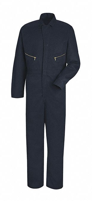Mns Ls Cotton Coverall-Navy