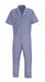 Ss M. Blue Poplin Speedsuit