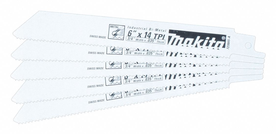 Reciprocating Saw Blade 6 14 TPI