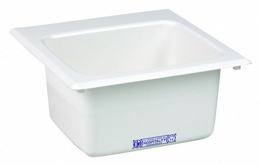 Bar Sink 15inx15in White