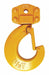 Bottom Shipyard Hook with Safety Latch