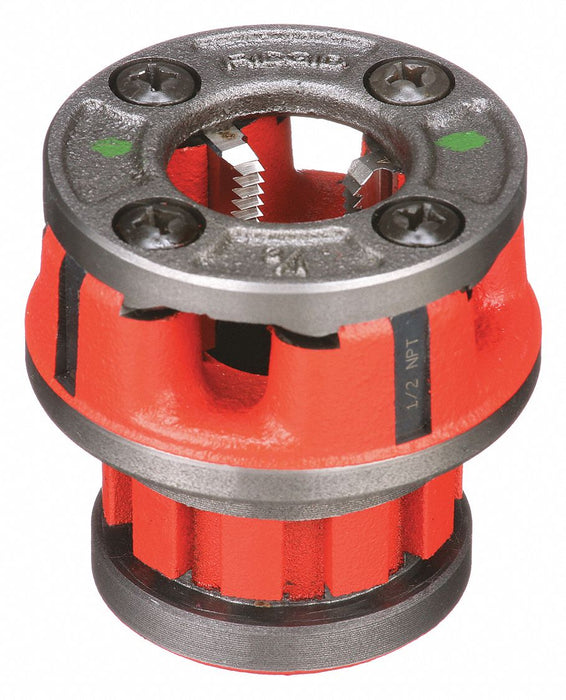 Head Pipe Threader w/ Dies steel 1/2in
