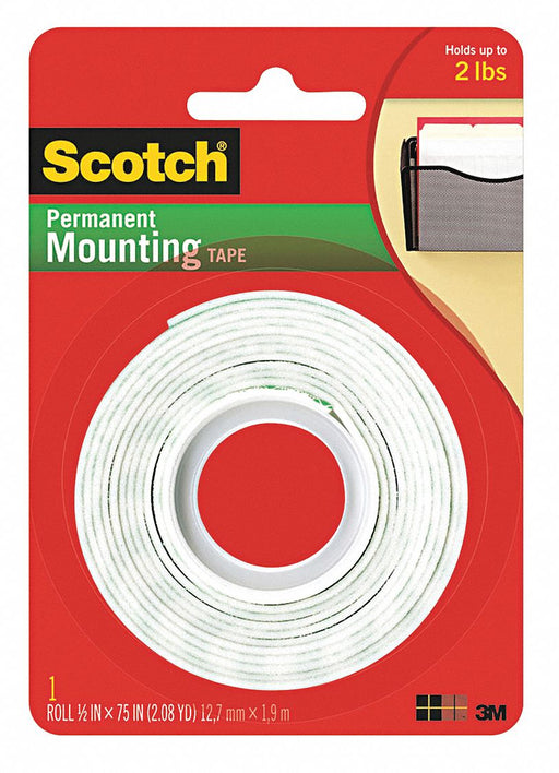 Mounting Tape 0.5 x 75 in.