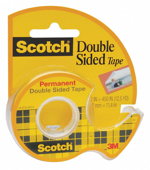 Double Sided Tape Permanent 1/2x450 