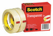 Transparent Tape 3/4 x 2592 in PK2