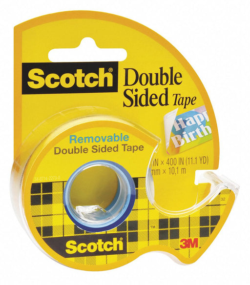 Double Sided Tape Removable 3/4 x 400in