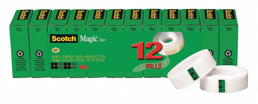 Magic Tape 3/4 x1000 in Clear PK12