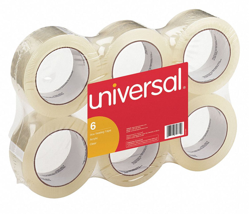 Box Sealing Tape 2 in x55 yd. Clear PK6