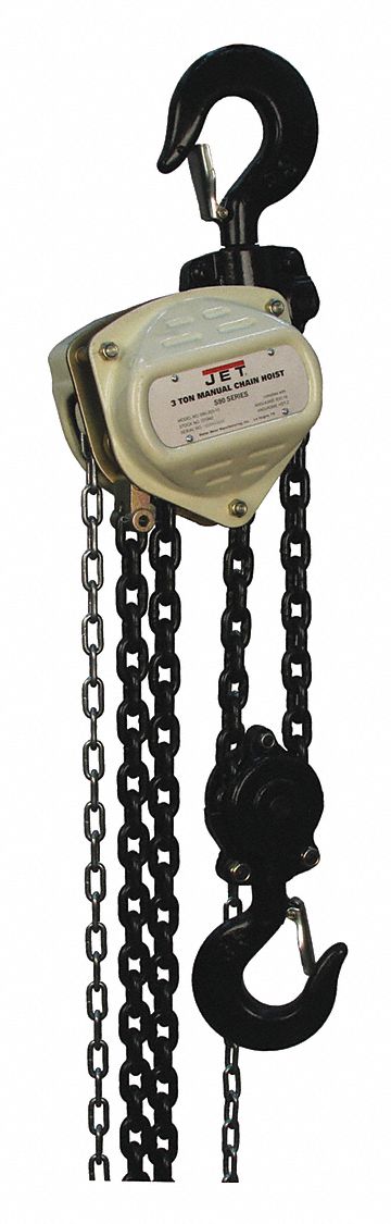 Hand Chain Hoist With 20ft Lift 3-Ton
