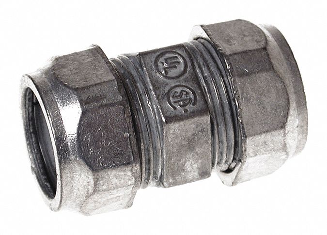 Coupling Zinc Overall L 1 45/64in