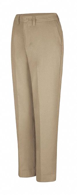 K8030 Womens Khaki Side Elastic Workpant