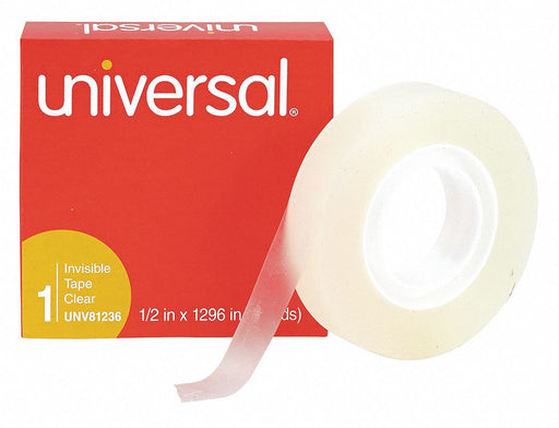 Invisible Tape Write On 1/2 in x 36 yd.