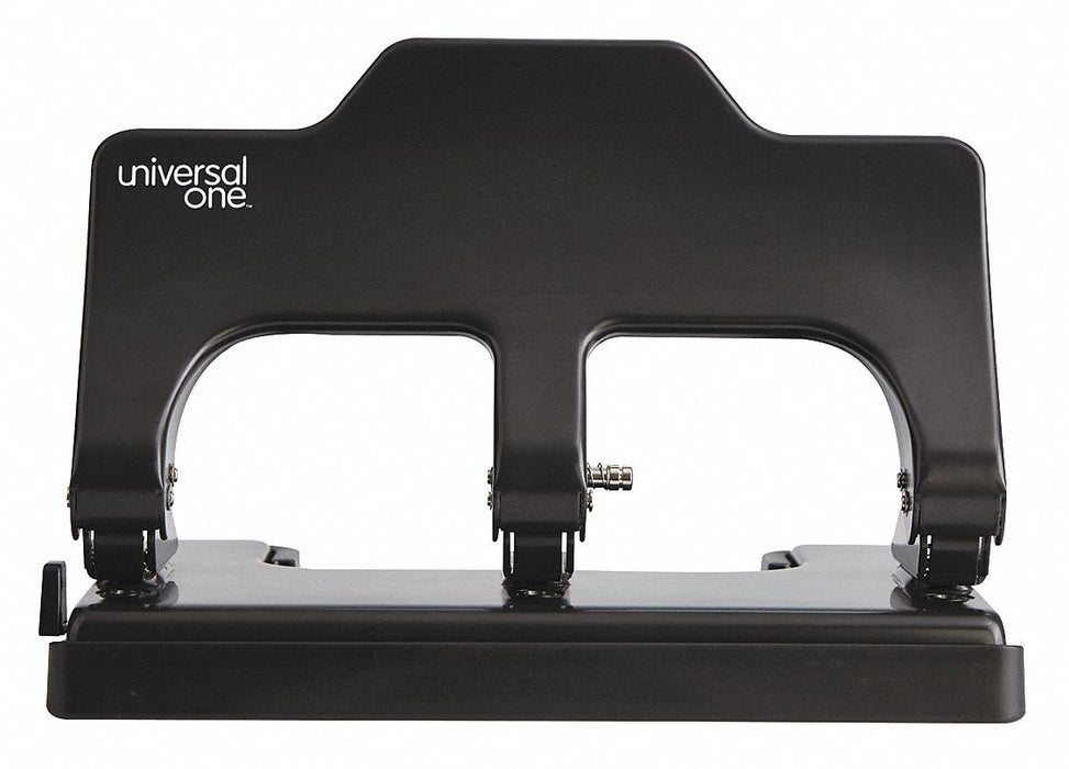 Power Assist Hole Punch 3 Hole Black