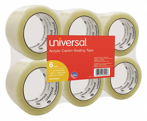 Acrylic Box Sealing Tape 48mmx100m PK6