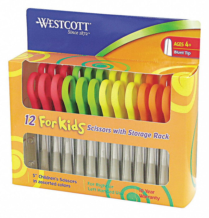 Kids Scissors Blunt 5 PK12