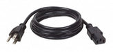 Power Cord 5-15P to C13 10A 18AWG 10ft