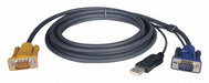 KVM Switch Cable Male 10 ft H
