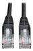 Cat5e Cable Snagless Molded Black 7ft