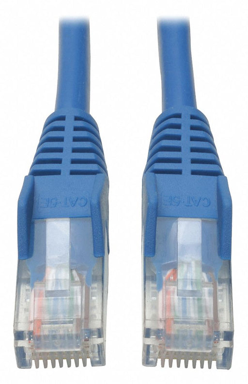 Cat5e Cable Snagless Molded Blue 10ft