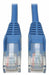 Cat5e Cable Snagless Molded Blue 14ft