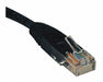 Cat5e Cable Molded RJ45 M/M Black 6ft