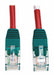 Cat5e Cable Molded Cross-over Red 10ft