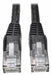 Cat6 Cable Snagless Molded Black 10ft