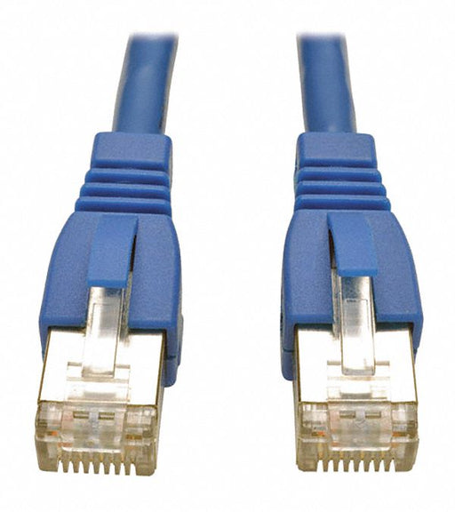 Cat6(a) Cable Shielded (STP) Blue 3ft