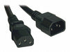 Power Cord C14 to C13 10A 18AWG 3ft