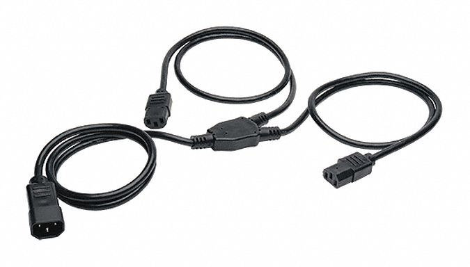 Power Cord C14 to C13 10A 18AWG 6ft