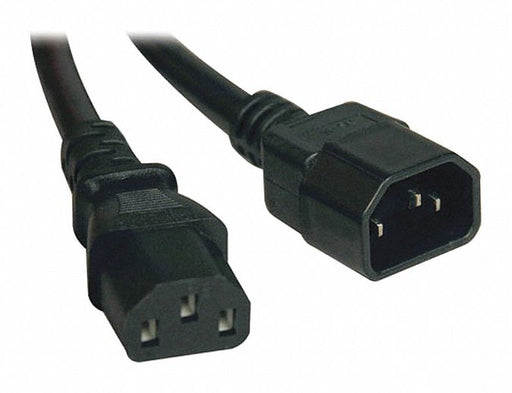 Power Cord C14 to C13 10A 18AWG 10ft