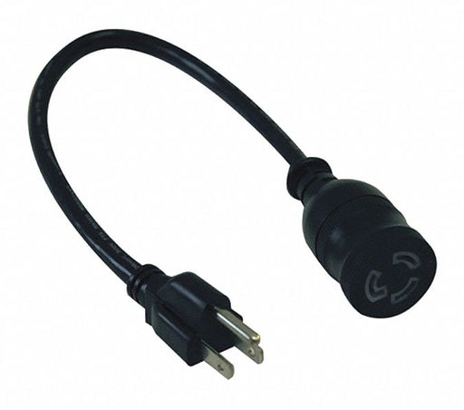 Power Cord HD 5-15P-L5-15R 15A 14AWG 1ft