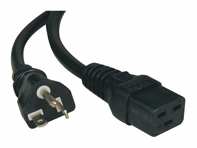 Power Cord HD C19 5-20P 20A 12AWG 10ft