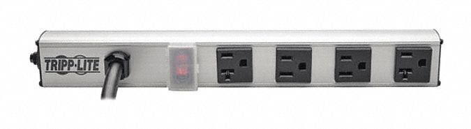 Power Strip 4-Outlet 5-20P 15ftcord