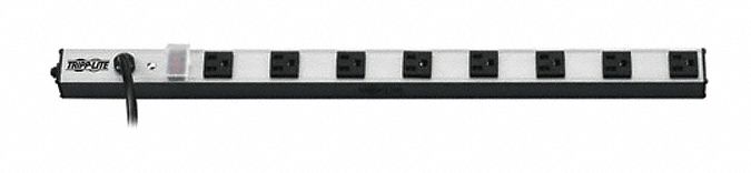 Power Strip 8-Outlet 5-15P 24 10ft Cord
