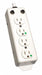 Outlet Strip White 24 in 4 Outlets