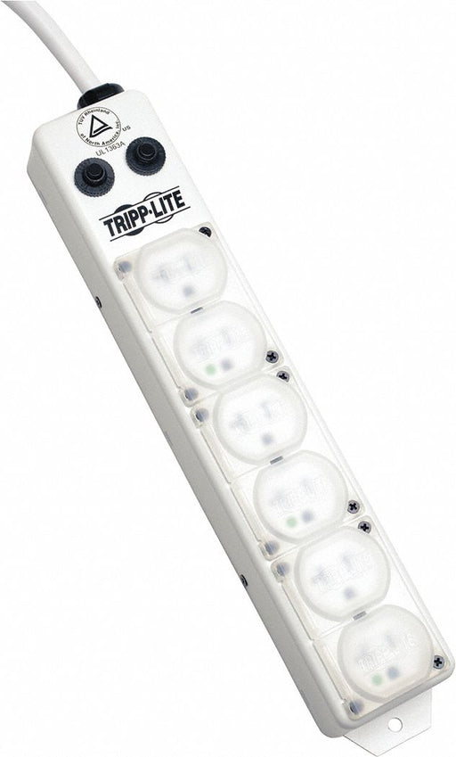 Outlet Strip 6 Outlet 20A 13-3/4 L Wht