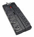 Surge 12 Outlet 8ft cord 2160J Modem