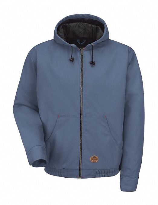 K7370 65/35 P/C Cotton Duck Hooded Jacket