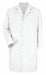 Lab Coat S White Cotton Poplin/Polyester