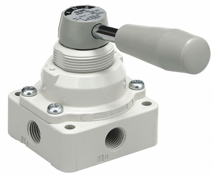 Manual Air Control Valve Lever Gray