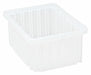 Grid Containers Clr 10-7/8x8-1/4x5