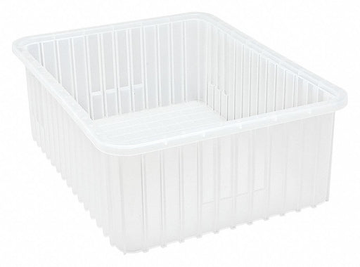 Grid Containers Clear 22-1/2x17-1/2x8