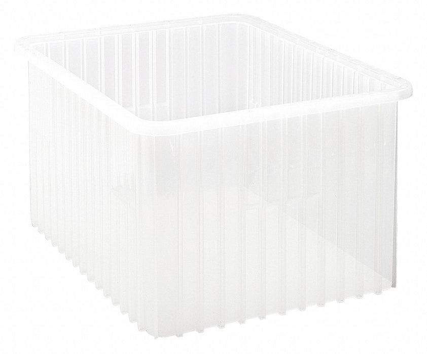 Grid Containers Clr 22-1/2x17-1/2x12