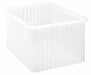 Grid Containers Clr 22-1/2x17-1/2x12