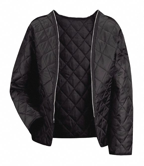 Mns Deluxe Black Zip Out Liner-Ls