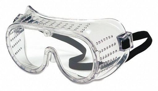 Goggles Safety w/Elastic Strap Clear