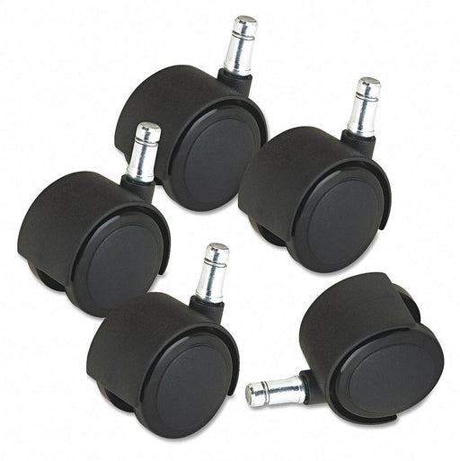 Caster Duet Dlx Hard Black PK5
