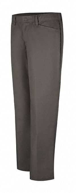 K8031 Work Pants Sz10 32 Inseam Women Charcoal
